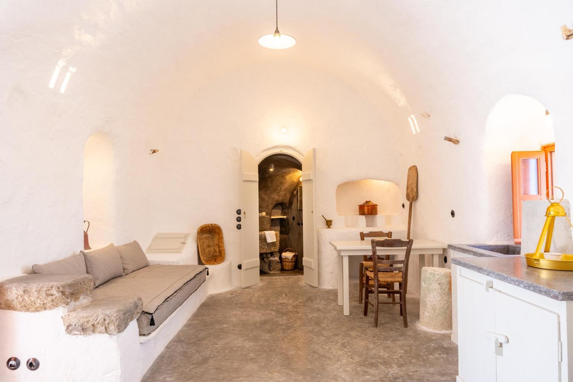 ホテル Santa Irini Retreat ティラシア エクステリア 写真